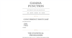 Desktop Screenshot of blog.gammafn.com