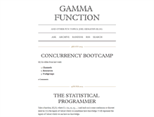 Tablet Screenshot of blog.gammafn.com